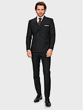 Evenemen Evenemen Garnitur Senator Czarny Slim Fit