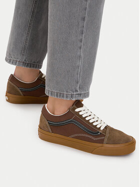 Vans Vans Tenisówki Old Skool VN000Z90FST1 Brązowy