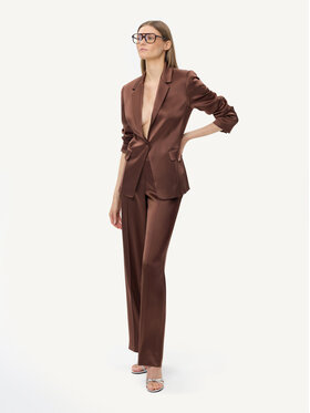 KMX Studio KMX Studio Marynarka 108620005 Brązowy Fitted Fit