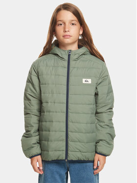 Quiksilver Quiksilver Geacă Scaly Jckt EQBJK03275 Verde Regular Fit