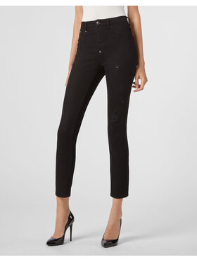 PHILIPP PLEIN PHILIPP PLEIN Jeggins 30151 Černá Jegging Fit