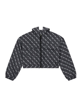 Guess Guess Pārejas jaka J6RQ03 WH2K0 Melns Regular Fit