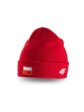 4F 4F Czapka MIDSHOP ACCESSORIES Czerwony