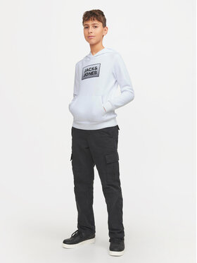 Jack&Jones Junior Jopa Steel 12249653 Bela Regular Fit