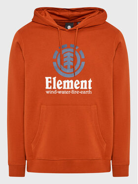 Element Element Felpa Vertical ELYSF00121 Arancione Regular Fit