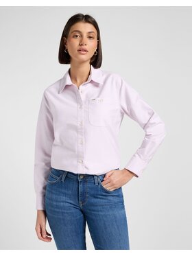 Lee Lee Koszula ALL PURPOSE SHIRT Różowy Regular Fit