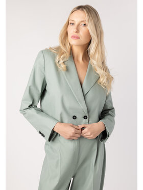 LAURELLA LAURELLA Marynarka Laurella 8UL007901 Zielony Regular Fit