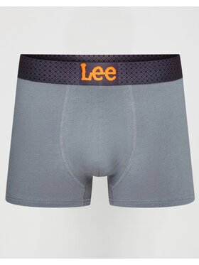 Lee Lee Bokserki Lucan 3 Pack Cotton Elastane Trunks Czarny