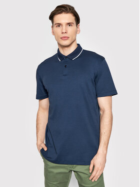 Selected Homme Selected Homme Polo Leroy 16082844 Bleu marine Regular Fit