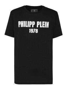 PHILIPP PLEIN PHILIPP PLEIN Tričko 22943 Čierna Regular Fit