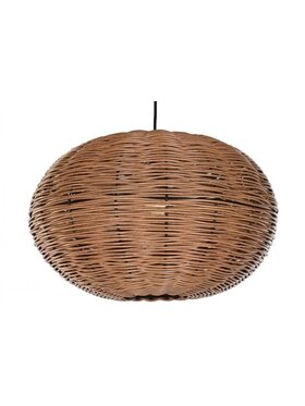 MIAhome MIAhome Lampa wisząca rattanowa Pilko Brązowy