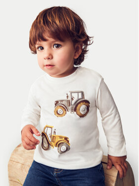 Mayoral Mayoral Särkpluus 2069 Valge Regular Fit