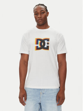 DC Shoes DC Shoes T-krekls Tracer Star Hss ADYZT05444 Balts Heritage Fit