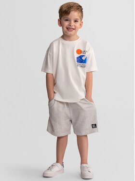 minoti minoti Zestaw 29SET205 Écru Regular Fit