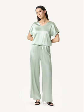 KMX KMX Spodnie materiałowe 808870022 Zielony Straight Fit