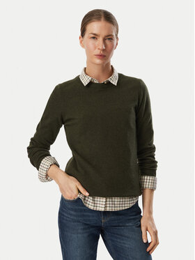 Barbour Barbour Pulover Pendle LKN1075OL75 Verde închis Regular Fit
