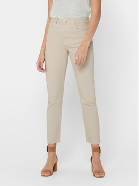 ONLY ONLY Jeans Emily 15175323 Écru Straight Fit