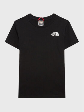 The North Face The North Face Tricou Simple Dome NF0A82EA Negru Regular Fit