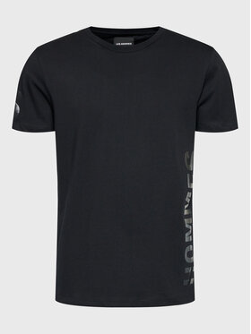 Les Hommes Les Hommes T-shirt LF2243000700 Nero Regular Fit