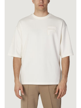Fila Fila T-Shirt CASTELLAR oversized tee Biały Over Fit