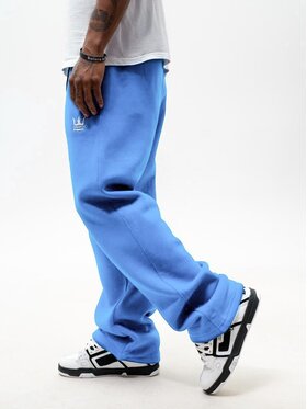 Jigga Wear Jigga Wear Spodnie dresowe Szerokie Błękitne 132227 Niebieski jasny Baggy Fit