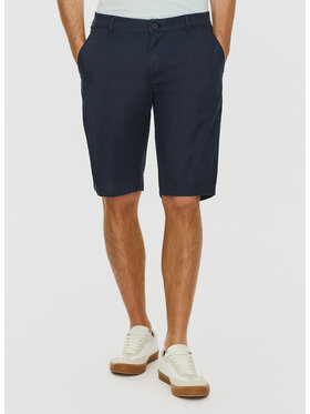 Pako Lorente Pako Lorente Szorty materiałowe P24SF-WS-005 Granatowy Classic Fit