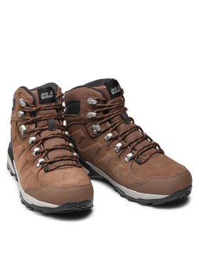 Jack Wolfskin Trekking Refugio Texapore Mid W 4050871 Smeđa