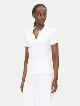 EA7 Emporio Armani EA7 Emporio Armani Polo 7W000490 AF12654 U0002 Biały Regular Fit