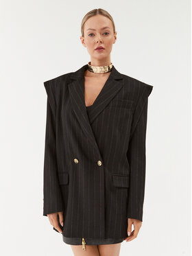Versace Jeans Couture Versace Jeans Couture Švarkas 75HAQ700 Juoda Oversize