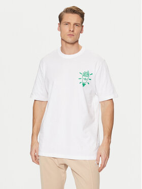 adidas adidas Tricou Street B JD0677 Alb Loose Fit