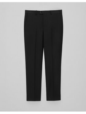 Borgio Borgio Spodnie garniturowe spodnie_cesaro_sf+ Czarny Slim Fit