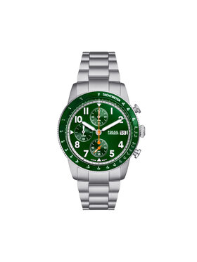 Fossil Fossil Ceas Sport Tourer Chronograph FS6048 Argintiu