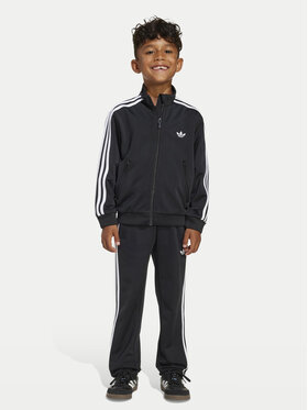 adidas adidas Jogginganzug Firebird Tracksuit KD3299 Schwarz Regular Fit
