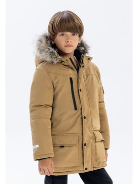 MINOTI MINOTI Kurtka zimowa 19coat72 Beżowy Regular Fit
