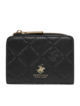 Beverly Hills Polo Club Beverly Hills Polo Club Портфейл CEO-BHPC-W1-008-AW25 Черен