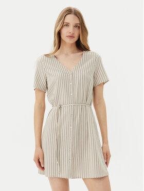 Vero Moda Vero Moda Sukienka letnia Mymilo 10322976 Beżowy Loose Fit