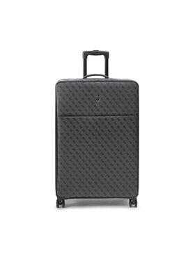 Guess Guess Walizka duża Vezzola Travel TMVZLS P3303 Czarny