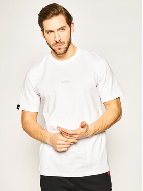 MSGM MSGM T-Shirt 2840MM239 207098 Biały Regular Fit