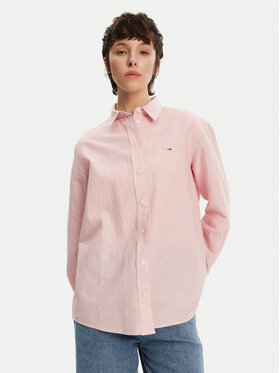 Tommy Jeans Tommy Jeans Koszula DW0DW20292 Różowy Relaxed Fit