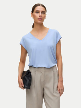 Vero Moda Vero Moda Tricou Filli 10247666 Albastru celest Relaxed Fit