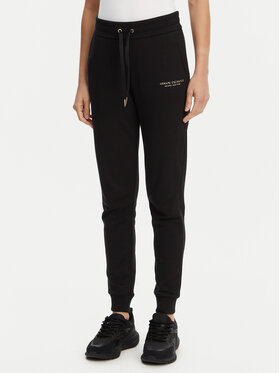 Armani Exchange Armani Exchange Jogginghose 8NYPBA YJE5Z 52AK Schwarz Regular Fit