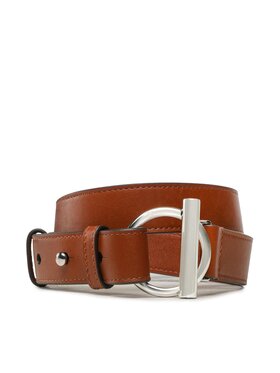 Lauren Ralph Lauren Lauren Ralph Lauren Pasek Damski Toggle Ring 412897551001 Brązowy