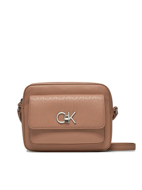 Calvin Klein Calvin Klein Torebka Re-Lock Camera Bag_Epi Mono K60K611565 Różowy