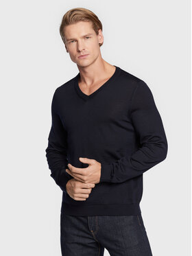 BOSS Boss Pullover Melba-P 50468261 Dunkelblau Slim Fit