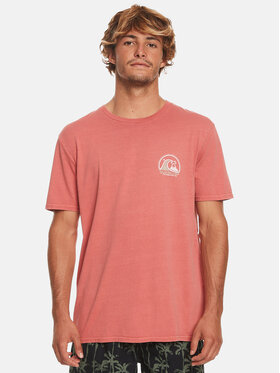 Quiksilver Quiksilver T-shirt Cleancircle Tees EQYZT07491 Crvena Regular Fit