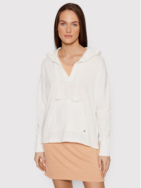 Roxy Roxy Bluza Paddle Out ERJKT03847 Beżowy Relaxed Fit