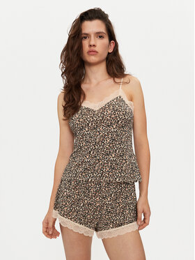 Hunkemöller Hunkemöller Pidžama 203187 Brūns Regular Fit