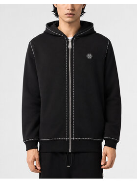 PHILIPP PLEIN PHILIPP PLEIN Mikina 31118 Černá Athletic Fit