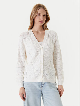 Guess Guess Cardigan W5YR55 Z2ZK2 Alb Regular Fit