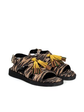 Geox Geox Sandály D02H0B 00722 Černá